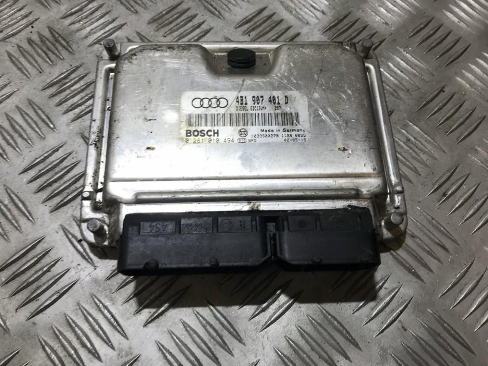 4B1907401D Audi A6 2002 ECU Engine Computer (Engine Control Unit)