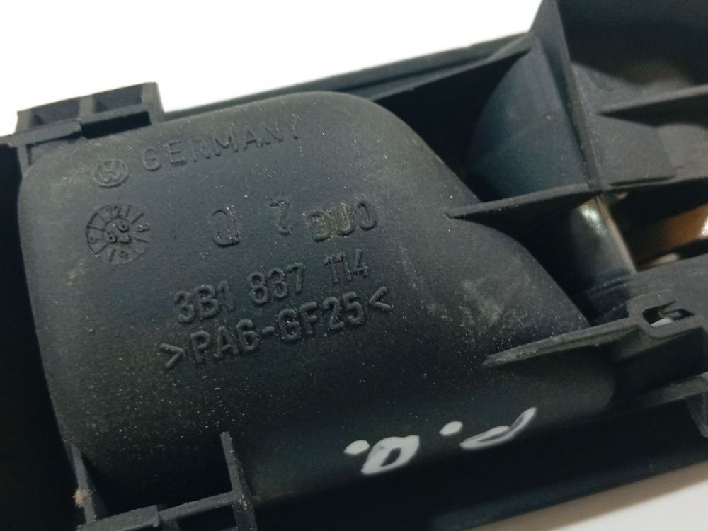 3B1837114 Volkswagen Passat 1999 Wewnętrzna klamka drzwi - PRZEDNIE PRAWE - Thumbnail 4