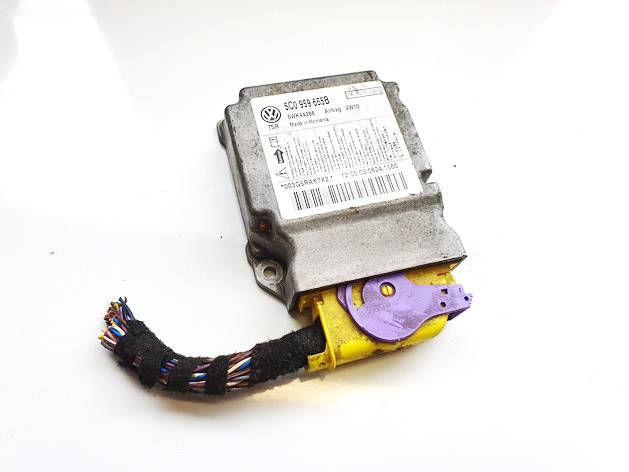 5C0959655B Skoda Yeti 2012 Komputer SRS airbag – moduł sterujący poduszek powietrznych - Thumbnail 2