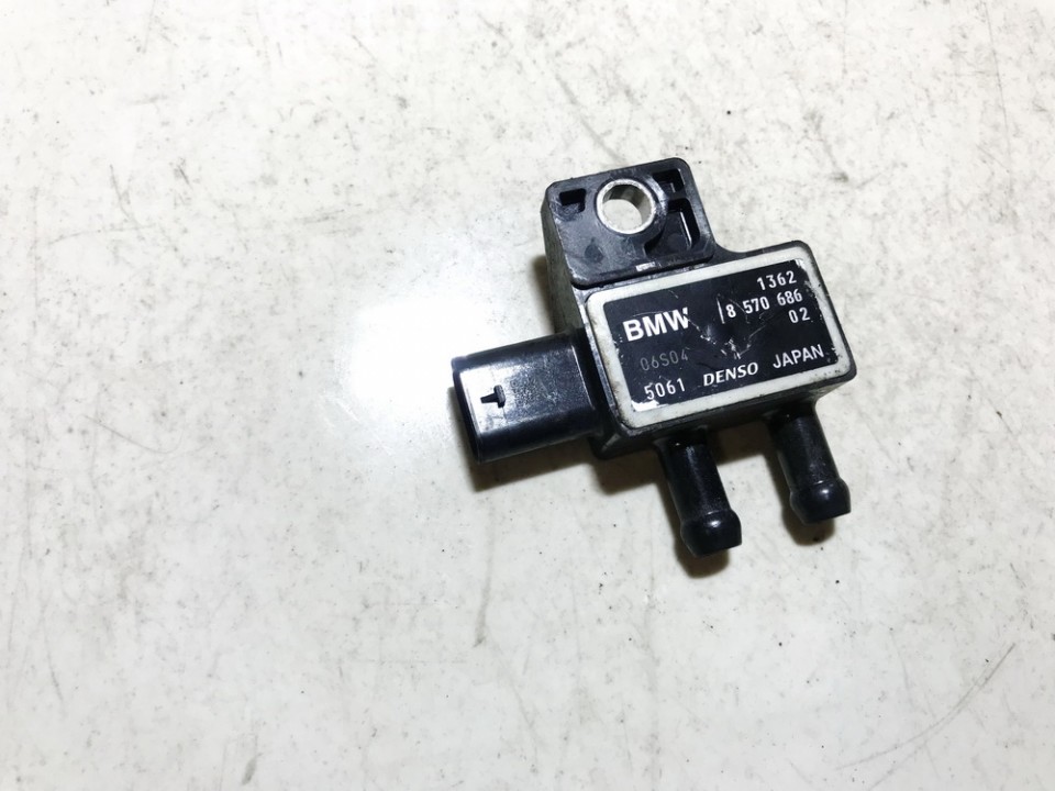 857068602 used DPF Pressure Sensor (DPF Exhaust Differential Pressure Sensor) BMW 1Series 2011