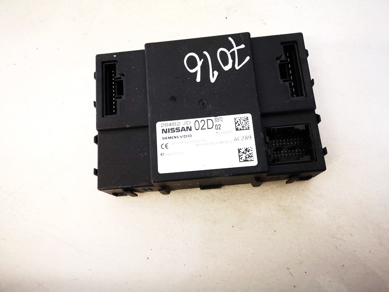 284B2JD02D Nissan Qashqai 2008 General Module Comfort Relay (Unit)