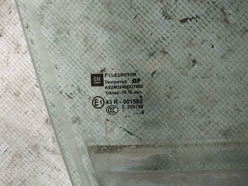 AS2 Opel Zafira 2006 Durvju stikls - PRIEKŠA PA LABI - Thumbnail 2