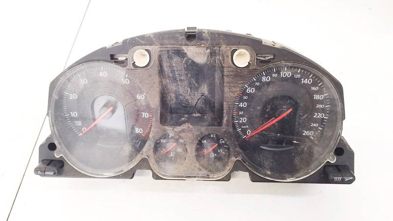 A2C53194181 Volkswagen Passat 2006 Speedometers - Cockpit - Speedo Clocks Instrument
