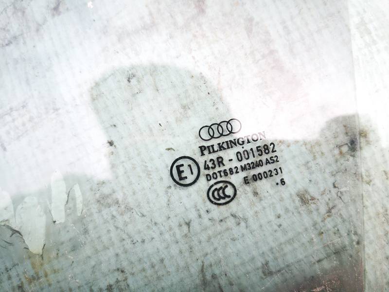 AS2 Audi Q7 2006 Seitenscheibe Fenster Seiten Scheibe Vorne Linke - Thumbnail 2