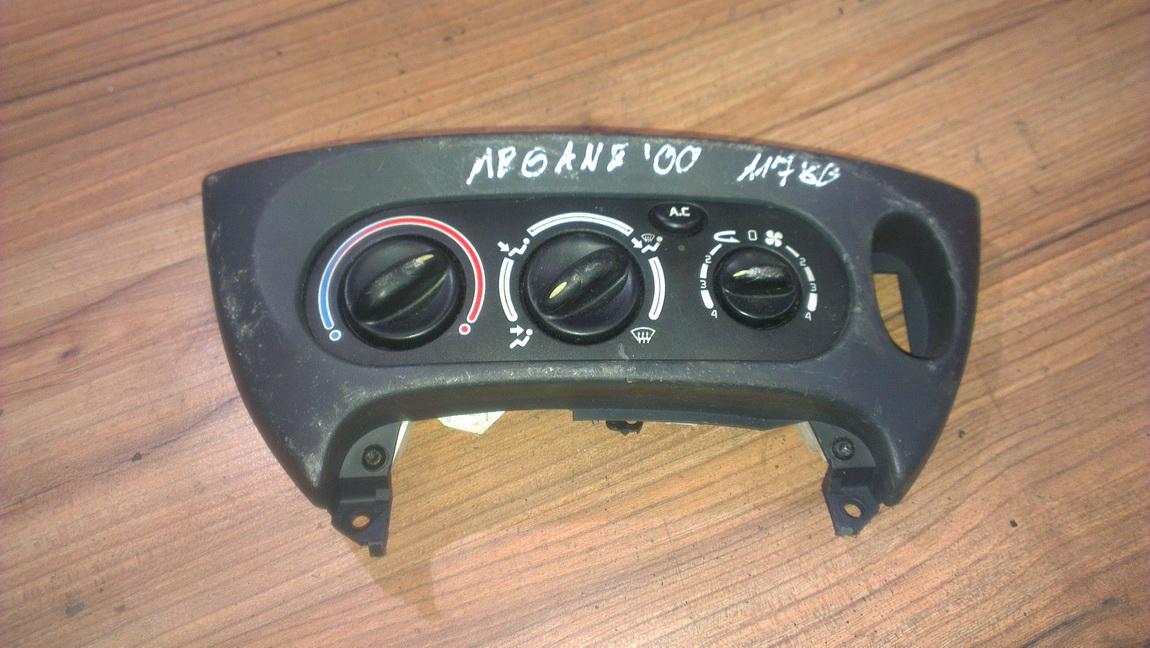 663391J Renault Megane 2000 Panel sterowania klimatyzacją (przełączniki ogrzewania)