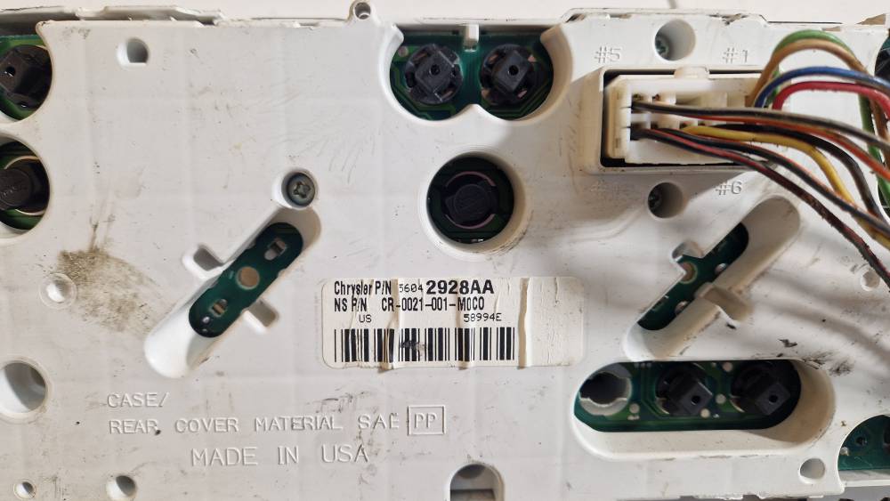 56042928AA Jeep Grand Cherokee 2000 Prędkościomierz – panel instrumentów - Thumbnail 3