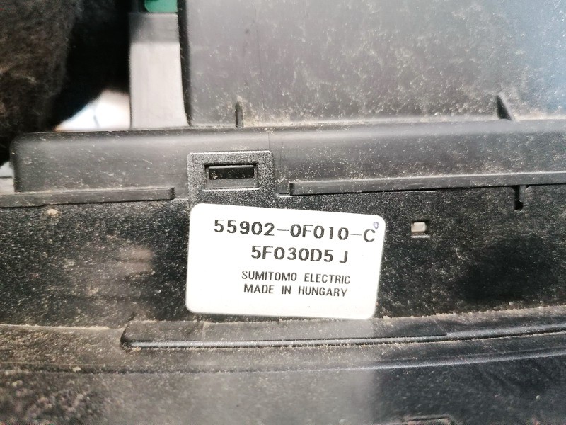 559020F010C Toyota Corolla Verso 2005 Climate Control Panel (heater control switches) - Thumbnail 3