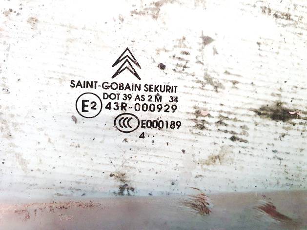 DOT39AS2M34 Citroen C5 2005 Duru stiklas G.K. - Thumbnail 2