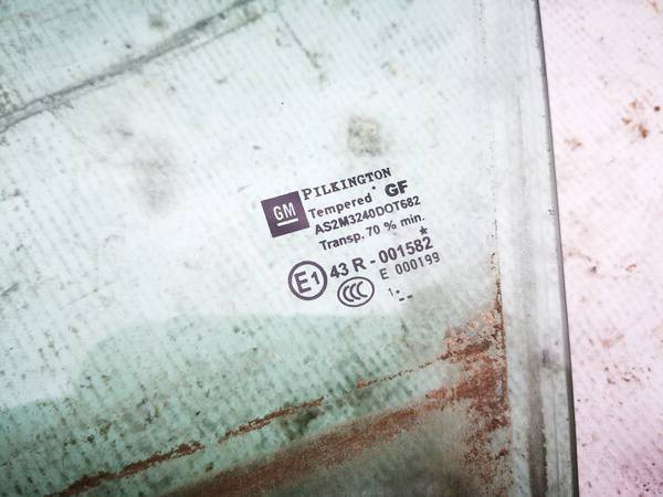 AS2 Opel Astra 2012 Duru stiklas P.K. - Thumbnail 2