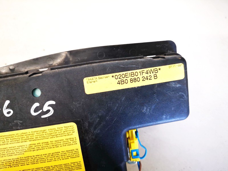 4B0880242B Audi A6 2005 Sēdekļa drošības spilvens SRS - Thumbnail 2