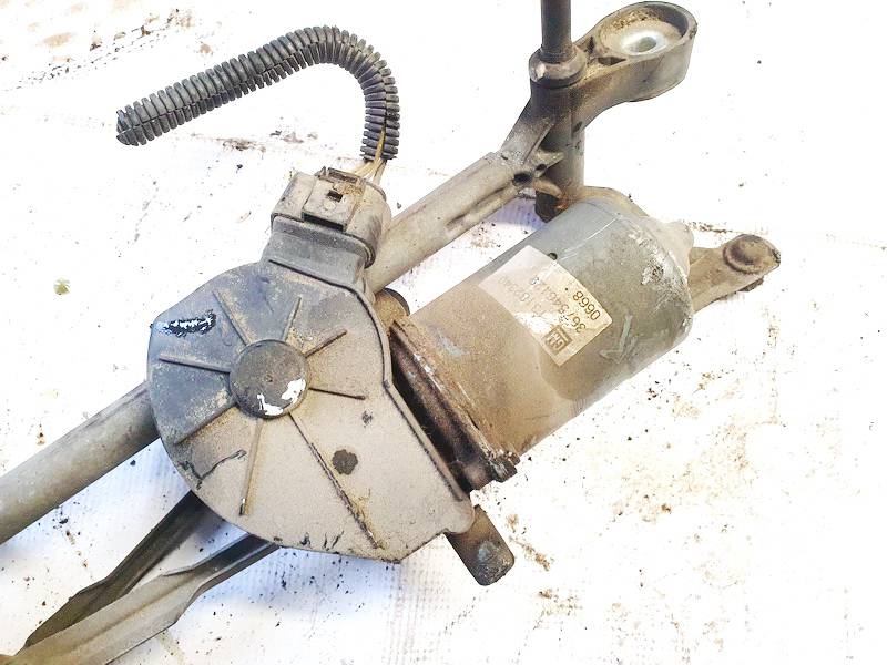 13182340 Opel Corsa 2008 windscreen front wiper motor - FRONT