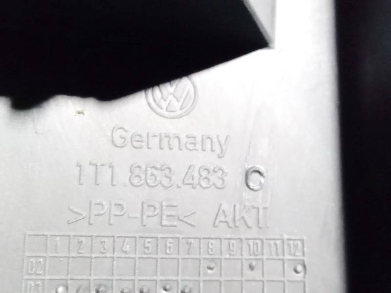 1T1863483C Volkswagen Touran 2003 Listwa wykończeniowa progowa wewnętrzna - PRZEDNIE LEWE - Thumbnail 3