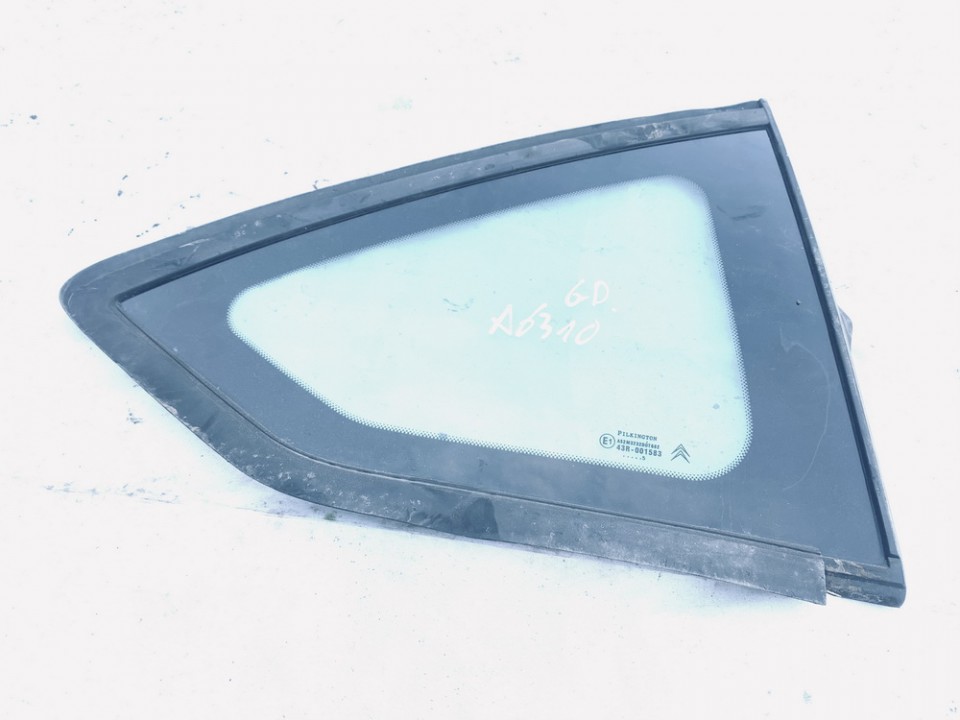 Citroen C4 2006 Szyba okna ćwierćowego narożnego - TYLNE PRAWE