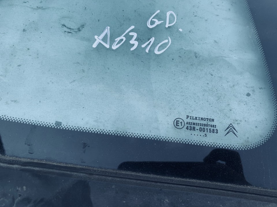 Citroen C4 2006 Szyba okna ćwierćowego narożnego - TYLNE PRAWE - Thumbnail 2