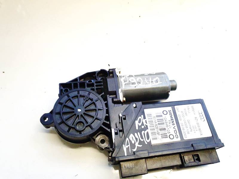 8Z1959801A Audi A2 2003 Durvju loga pacēlāja motors - PRIEKŠA PA KREISI