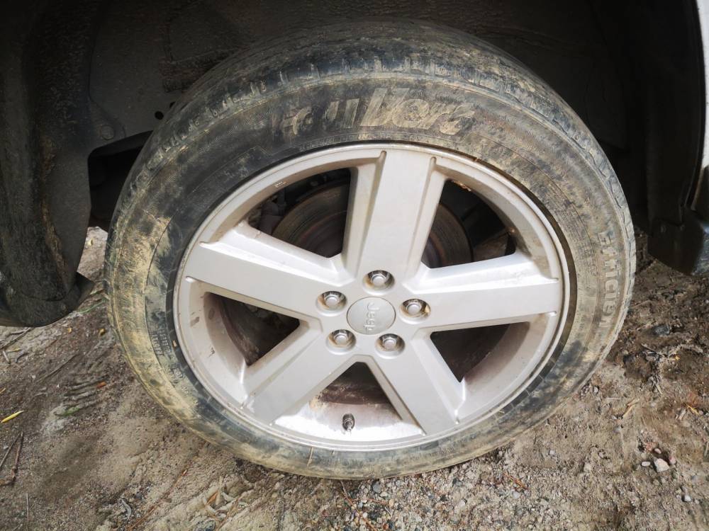 5X114.3 Jeep Compass 2012 Komplet Kół Zimowych R17 - Thumbnail 3