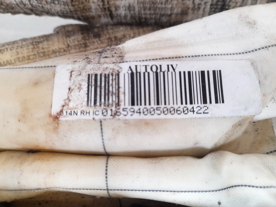 0165940050060422 Toyota Avensis 2005 Roof SRS - FRONT RIGHT - Thumbnail 4