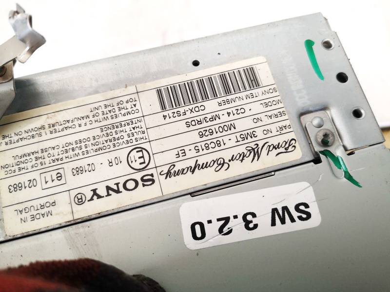 3M5T18V815EF Ford C-MAX 2003 Autoradio - Thumbnail 3