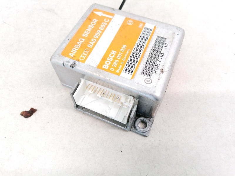 8A0959655C Audi A4 1996 srs-turvatyynyn tietokone – turvatyynyn ohjausyksikkö - Thumbnail 2