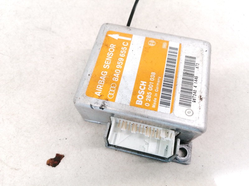 8A0959655C Audi A4 1996 srs-turvatyynyn tietokone – turvatyynyn ohjausyksikkö - Thumbnail 3