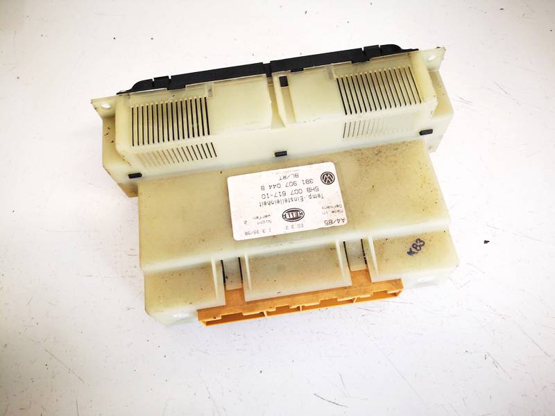 3B1907044B Volkswagen Golf 1999 Climate Control Panel (heater control switches) - Thumbnail 2