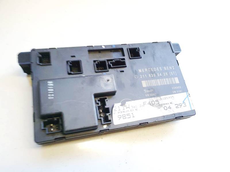 2118200426 Mercedes-Benz E-CLASS 2003 Door control relay (DOOR CONTROL UNIT MODULE ECU )