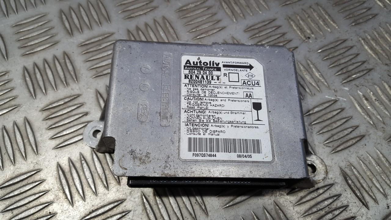 8200481139 Renault Scenic 2005 Airbag crash sensors module
