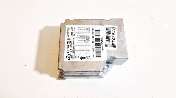 4F0959655B Audi A6 2006 Airbag crash sensors module