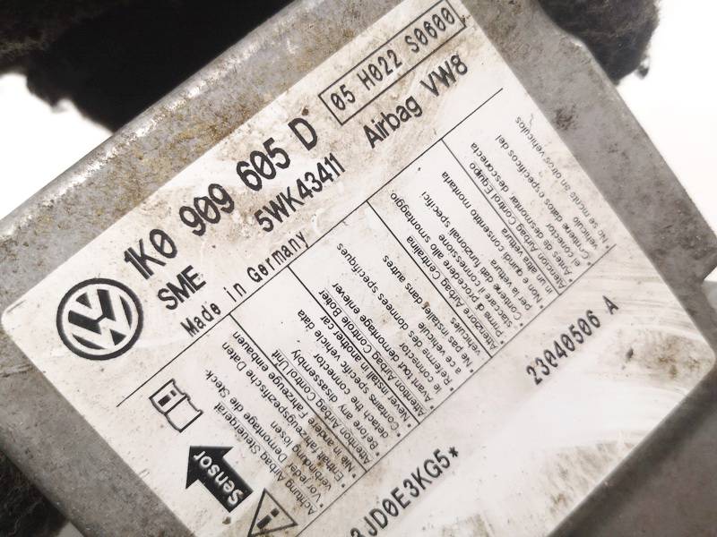 1K0909605D Volkswagen Golf 2004 CENTRALITA AIRBAG - Thumbnail 3