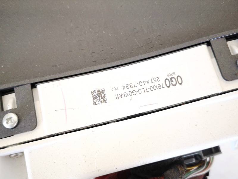 78100TL0G013M1 Honda Accord 2009 Spidometras - prietaisu skydelis - Thumbnail 3