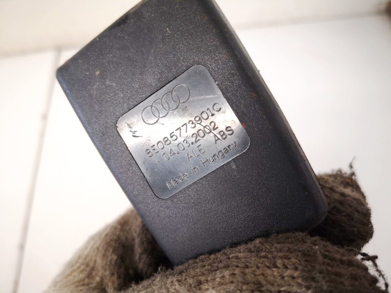 8E085773901C Audi A4 2002 Seat belt holder (Seat belt Buckle) -  REAR MIDDLE - Thumbnail 3
