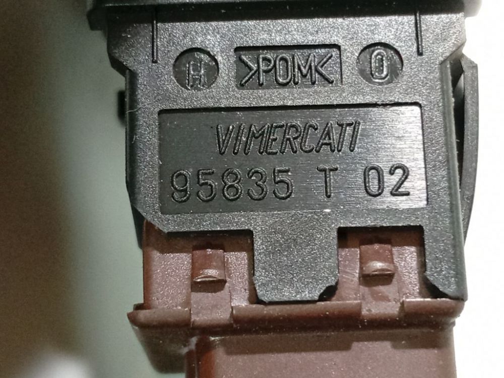 95835T02 Peugeot 407 2005 AIRBAG on off Switch (SAFETY ON-OFF SWITCH) - Thumbnail 4