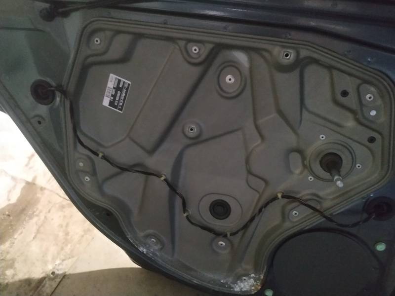 1Z0839655 Skoda Octavia 2007 Door winder mechanism (Window Regulator) - REAR LEFT