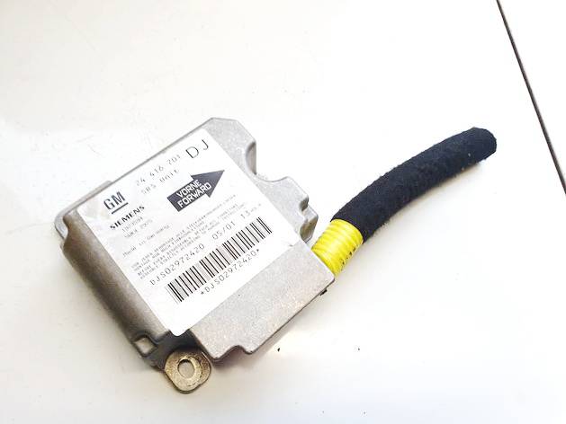 24416701 Opel Vectra 2001 CALCULATEUR AIRBAG - Thumbnail 2