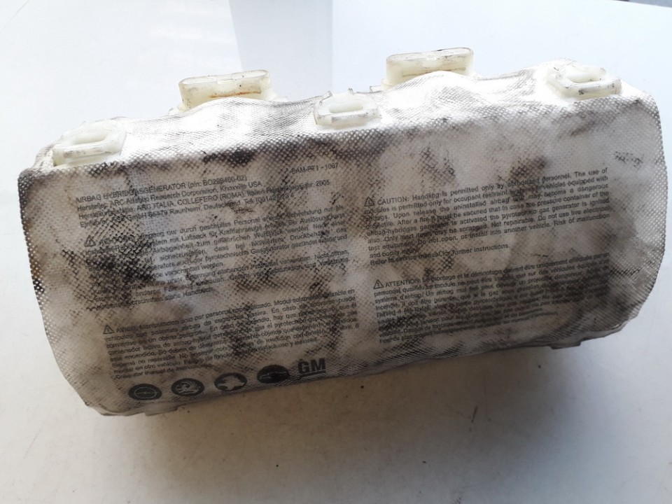 24451349 Opel Astra 2006 Salono paneles oro pagalve SRS