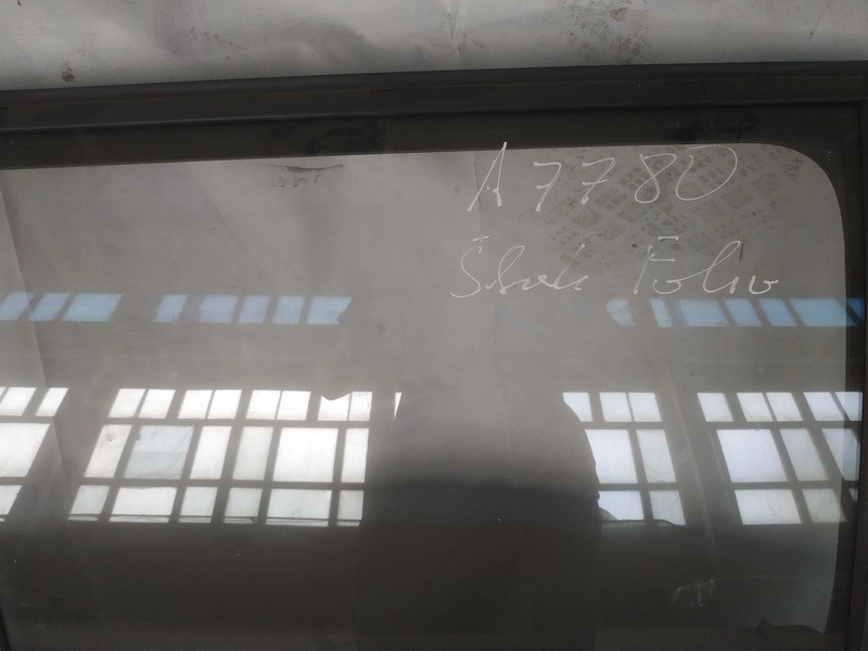 Skoda Fabia 2009 Door-Drop Glass - REAR RIGHT