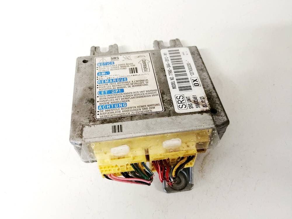 5WK43461 Honda Jazz 2004 Airbag crash sensors module - Thumbnail 2