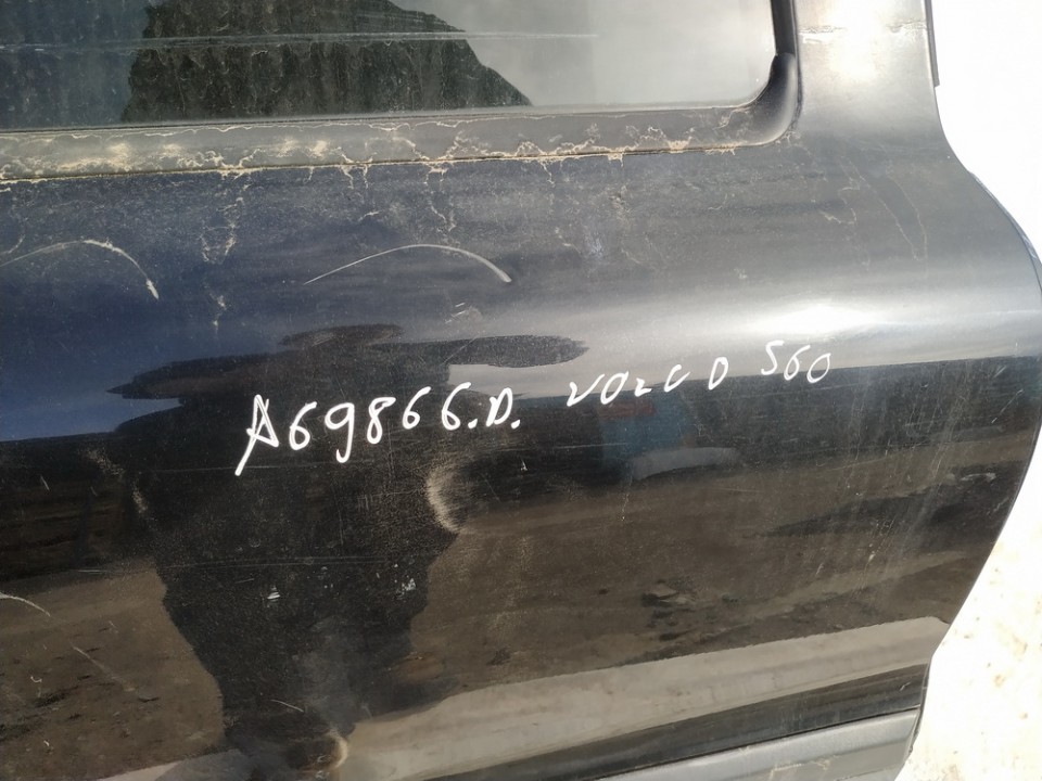 JUODOS Volvo S60 2002 Drzwi - TYLNE PRAWE - Thumbnail 3