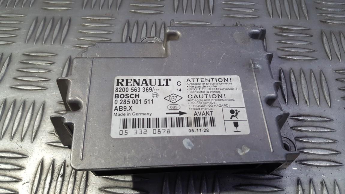 8200563369 Renault Clio 2005 Komputer SRS airbag – moduł sterujący poduszek powietrznych