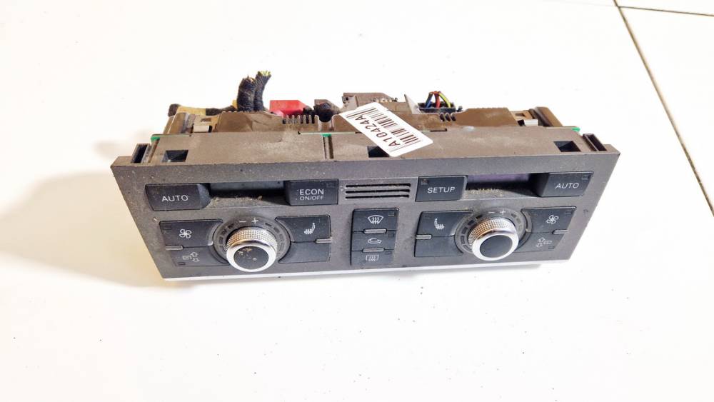 4F1820043S Audi A6 2006 Climate Control Panel (heater control switches)
