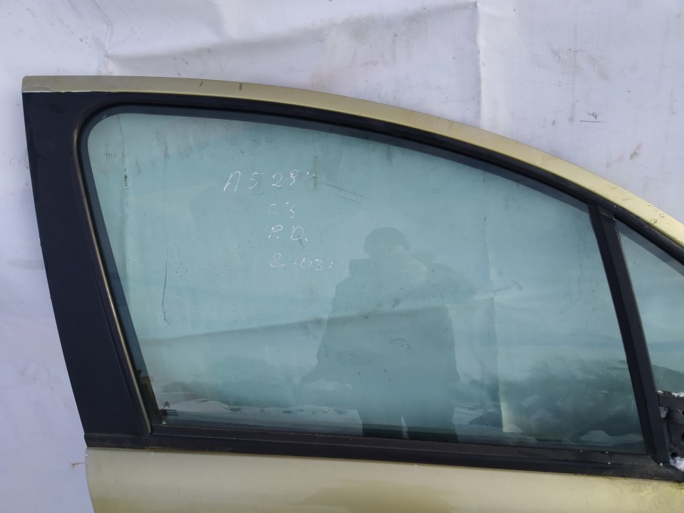 Citroen C3 2003 Szyba drzwi - PRZEDNIE PRAWE