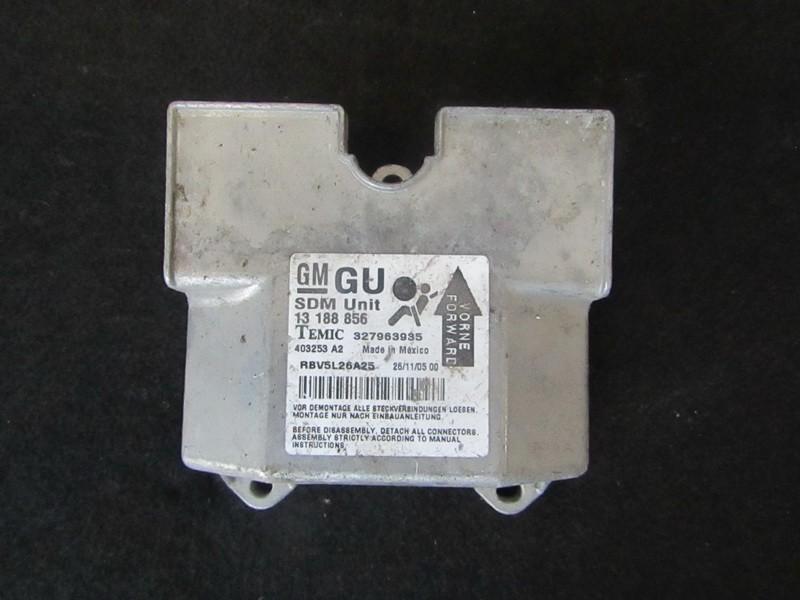 13188856 Opel Zafira 2006 Airbag crash sensors module