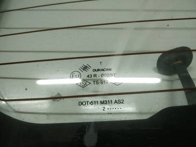 AS2 Dacia Logan 2012 Szyba drzwi - TYLNE LEWE - Thumbnail 2