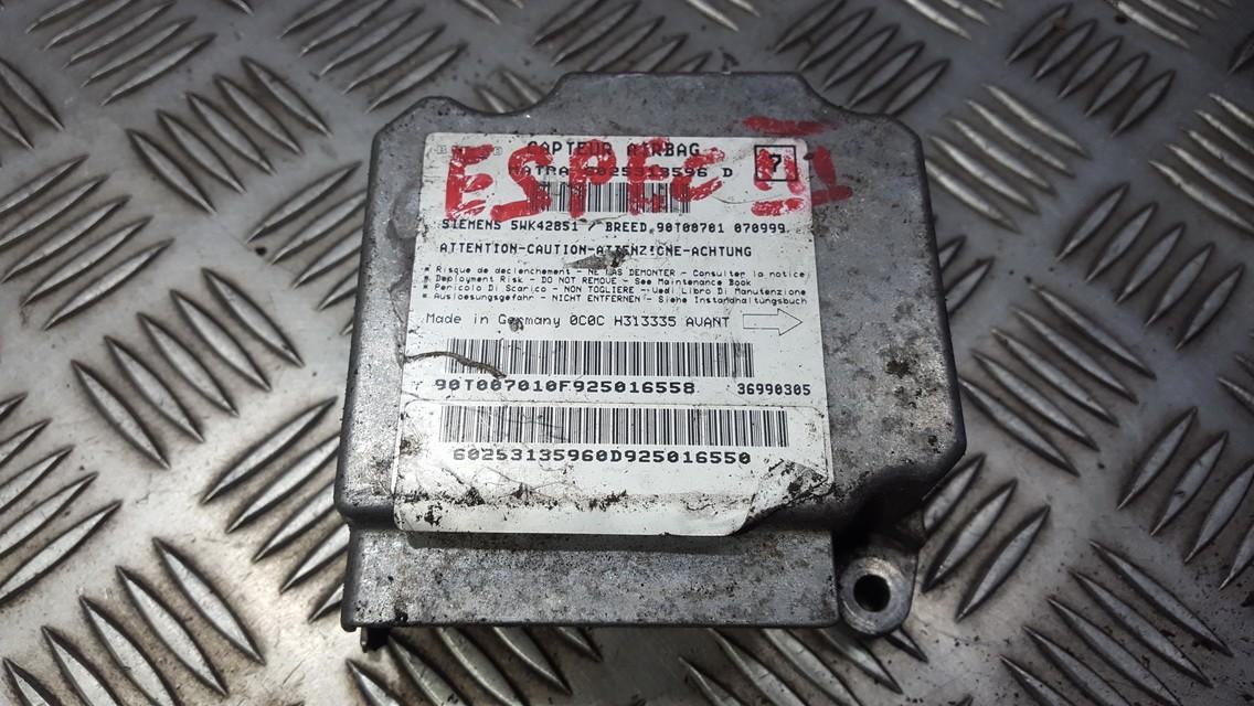 5WK42851 Renault Espace 2002 Airbag crash sensors module