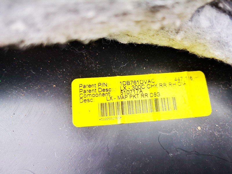 1DB761DVAC Chrysler 300C 2009 Door Panel - REAR RIGHT - Thumbnail 3