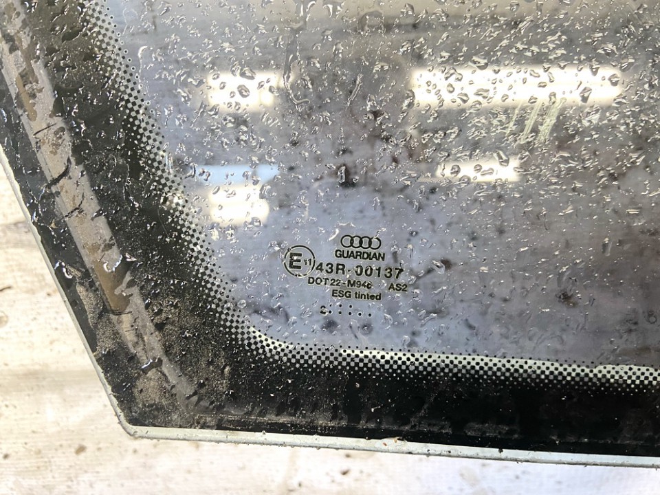 43R00137 Audi A6 2003 Corner quarter window glass - REAR LEFT - Thumbnail 3
