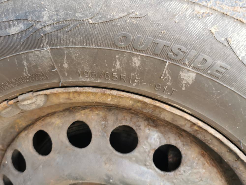 5X110 Opel Zafira 2001 Teräsvanne Kokoonpano R15 - Thumbnail 5