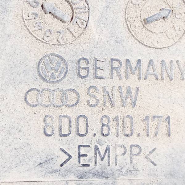 8D0810171 Audi A4 1995 Revestimientos de la aleta guardabarros antisalpicaduras - TRASERO IZQUIERDO - Thumbnail 3