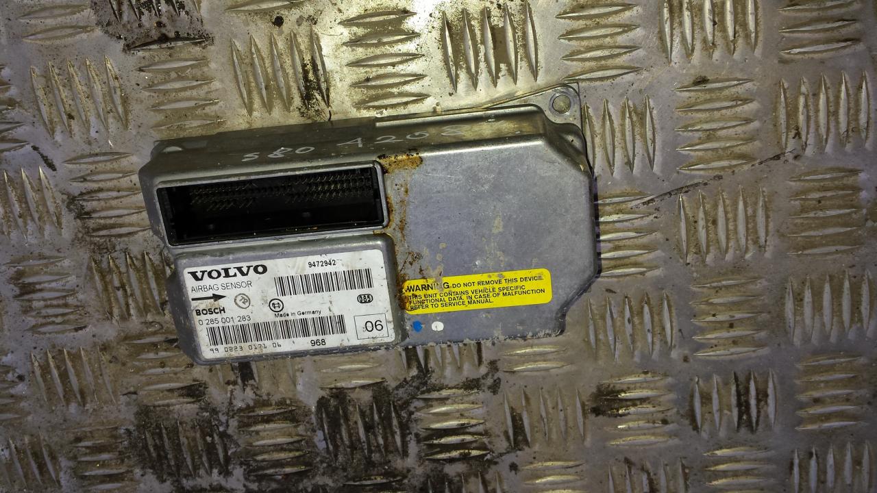 0285001283 Airbag crash sensors module Volvo S80 1999 2.4L