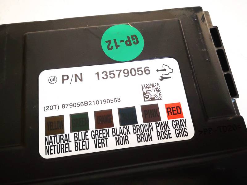 13579056 Opel Astra 2011 Komforto blokas - Thumbnail 2